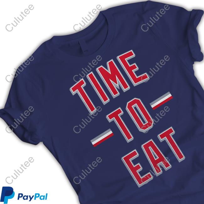 Blueshirts Breakaway Merch Time To Eat Long Sleeved T Shirt Ryan Mead