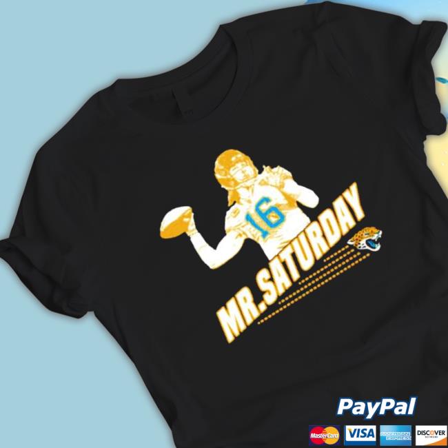 Original Mr. Saturday Trevor Lawrence Jaguars Football Tee