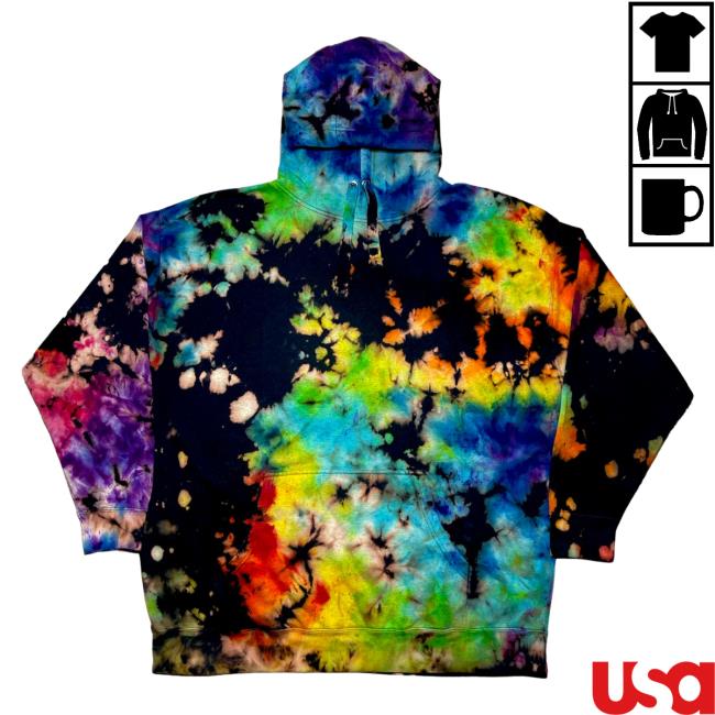 The Tie Dye Company Roygbiv Reverse Tie Dye Sweatshirts