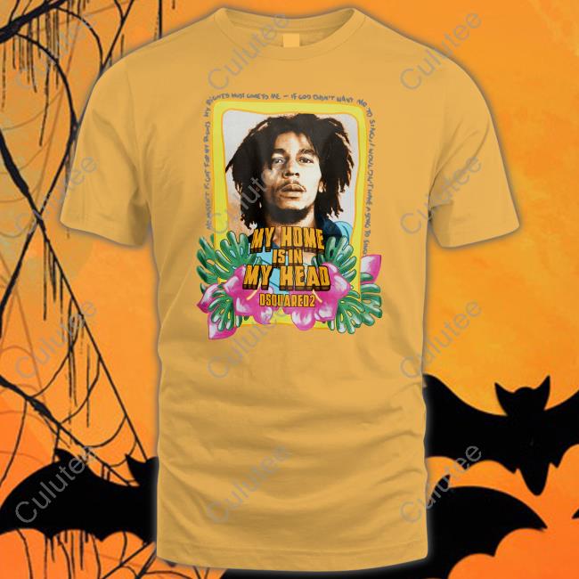Official Bob Marley My Home Is In My Head TShirts