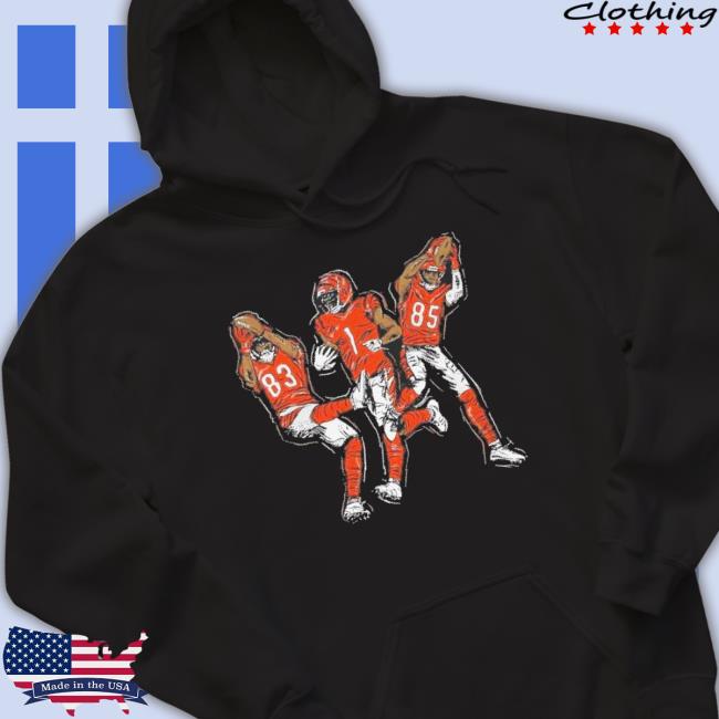 Official Cincinnati Bengals Cin Receivers Long Sleeve Shirt