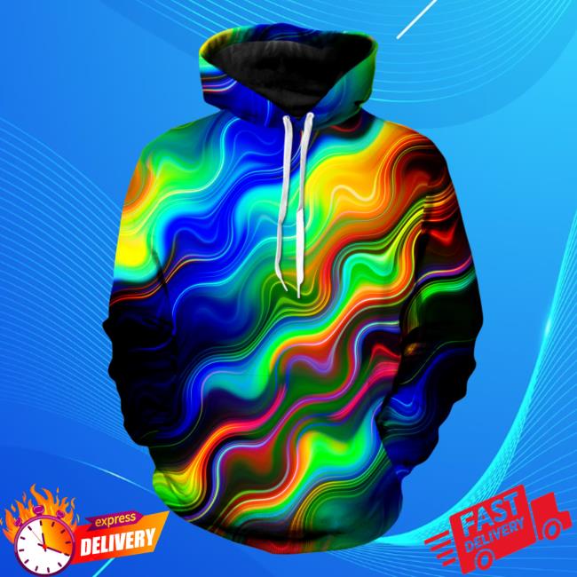Official Iedm Clothing Color Wave Unisex Tee Shirt 3D All Over Print