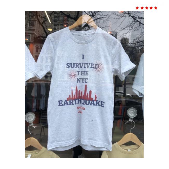 I Survived The NYC Earthquake April 5th 2024 Essential T Shirt