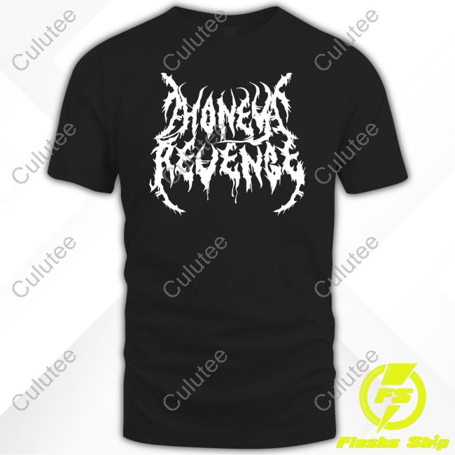 Honey Revenge Death Metal Logo Black Shirt
