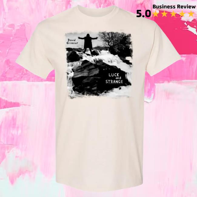 Official David Gilmour Store David Gilmour Luck Natural Tshirt DavidGilmour