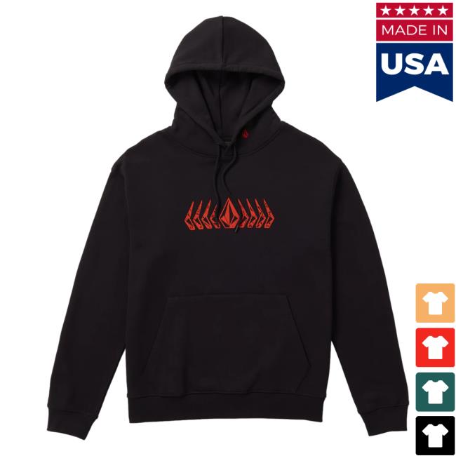 Volcom Stone Clothing Shop Store Watanite Sweatshirt Black