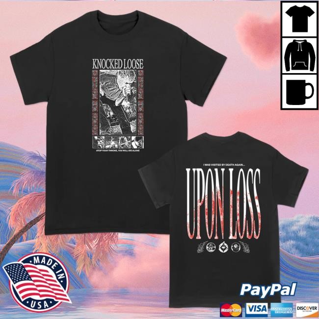 Official Knocked Loose Merch Knocked Loose Atop Your Throne Hot Shirt