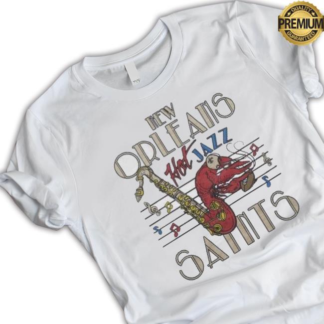 New Orleans Saints Hot Jazz Long Sleeve Shirt