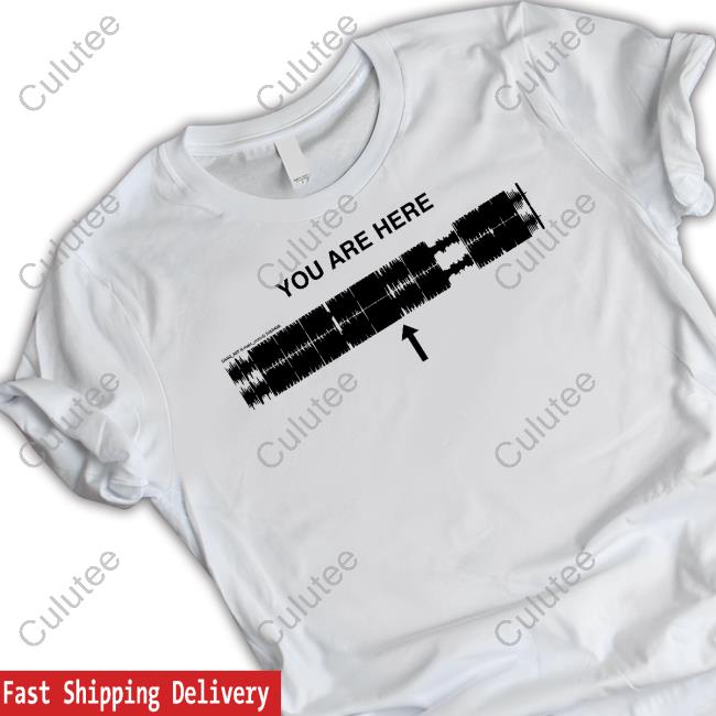 Official Caroline Polachek Merch You Are Here White Tee