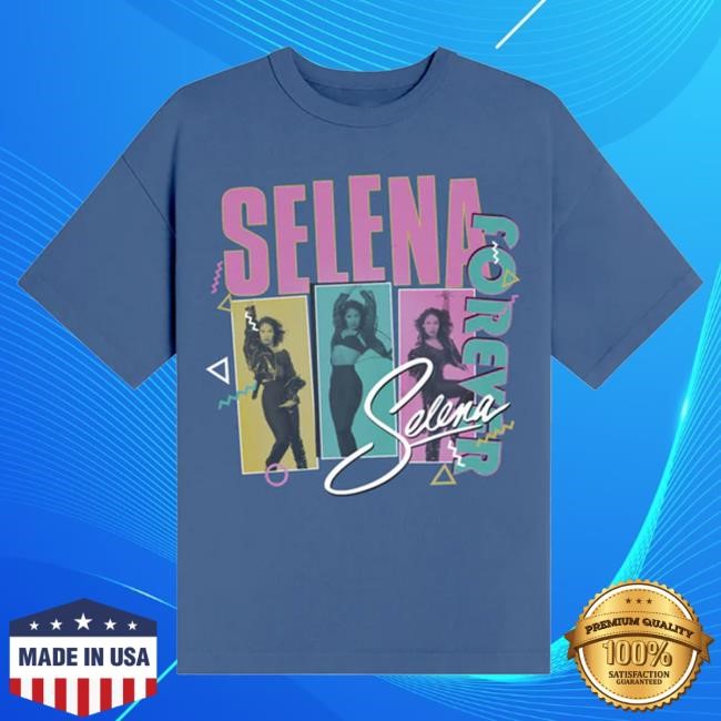 Official Selena Quintanilla Merch Vintage Selena Forever Top Shirt