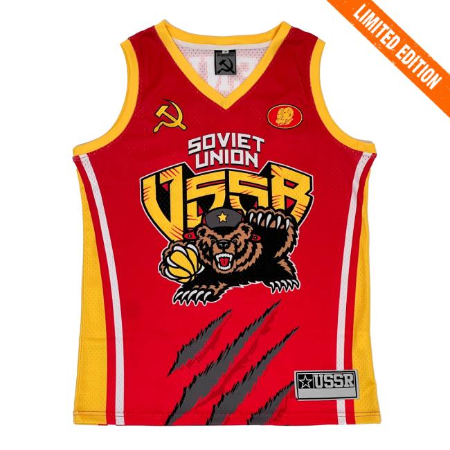 Soviet Union Basketball Jersey
