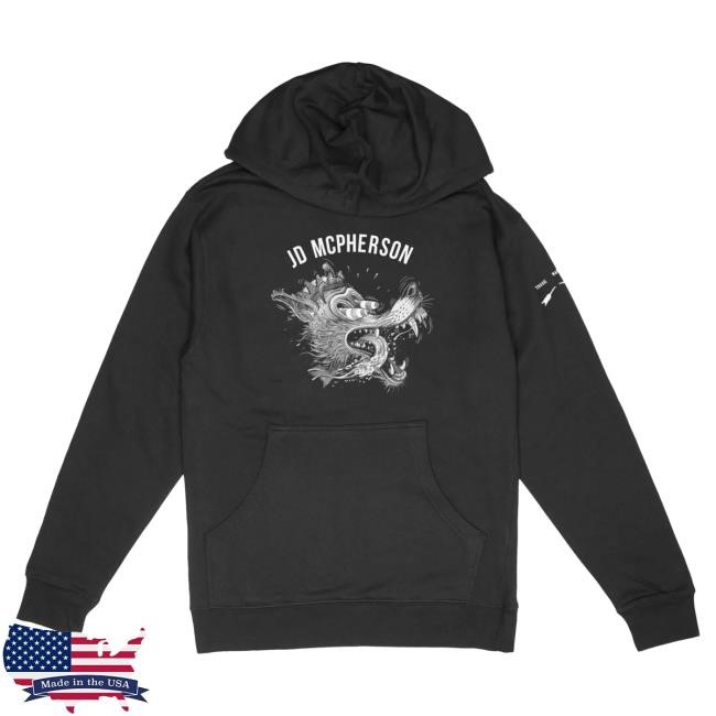 Official JD McPherson Undivided Heart & Soul Hooded Sweatshirt