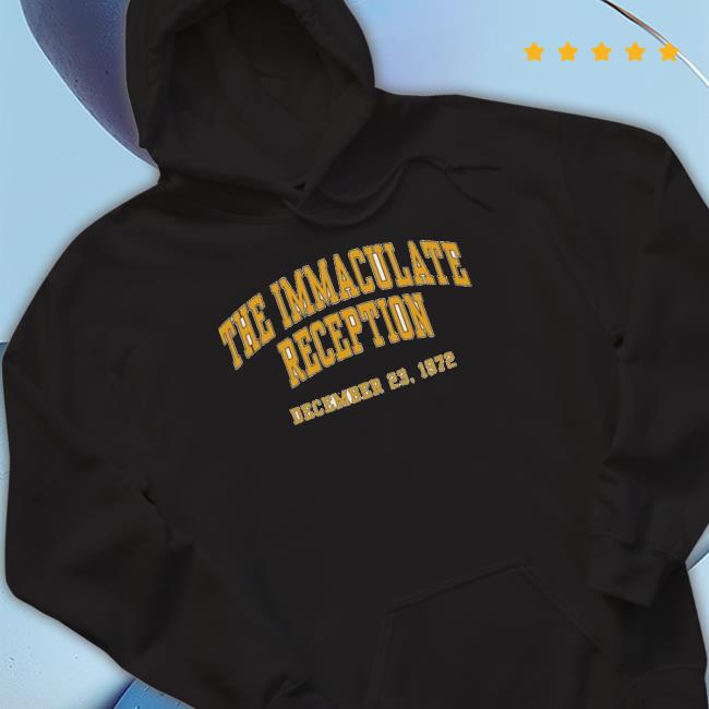 The Immaculate Reception December 23, 1972 Franco Harris Shirt
