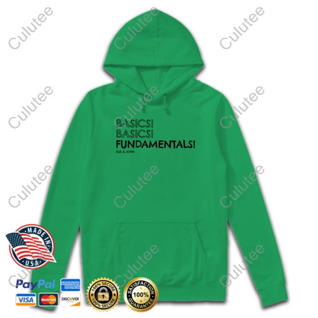 Official Basics! Basics! Fundamentals! Hoodie
