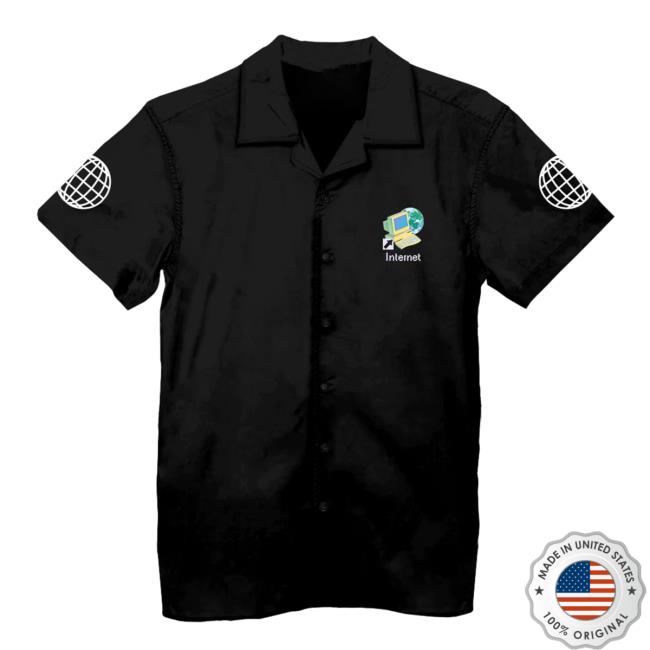 Vapor95 Clothing Store Internette Hawaiian Shirt 2023