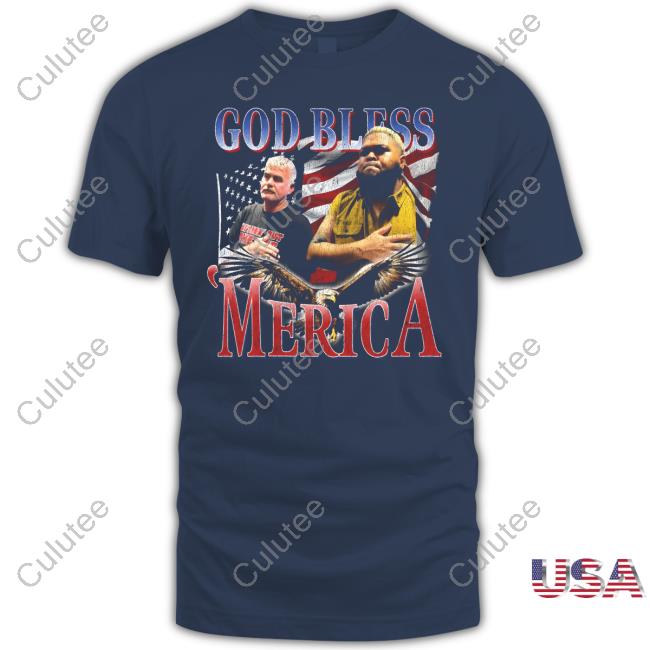 4Lifers Merch God Bless ‘Merica Tee