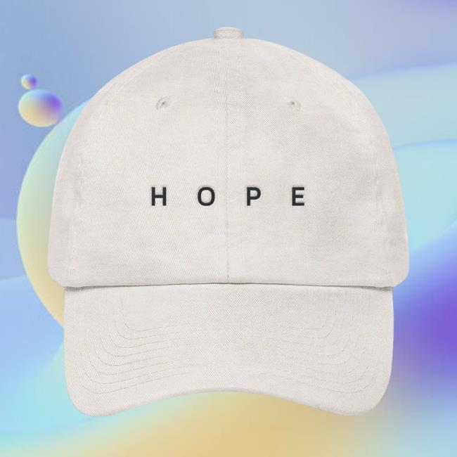 Nfrealmusic Merch White "Hope" Dad Cap
