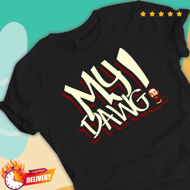 Official Sami Zayn My Dawg Tee Shirt Pro Wrestling Tees
