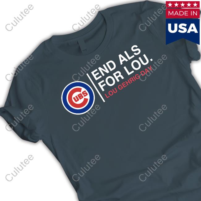 End Als 4 For Lou Lou Gehrig Day T-Shirt