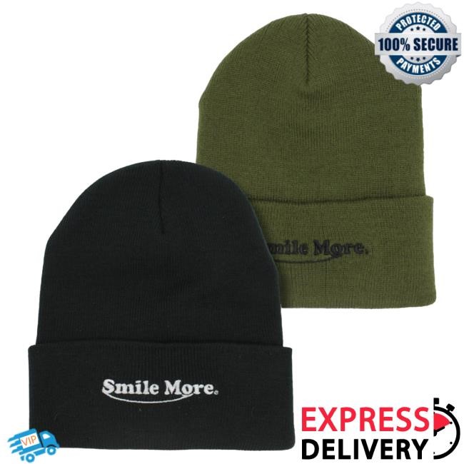 Bunker Branding Smile More Merch Roman Atwood Smile More Beanie