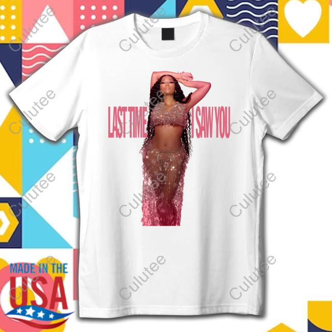 Nicki Minaj Ltisy Cover Shirts - Last Time I Saw You