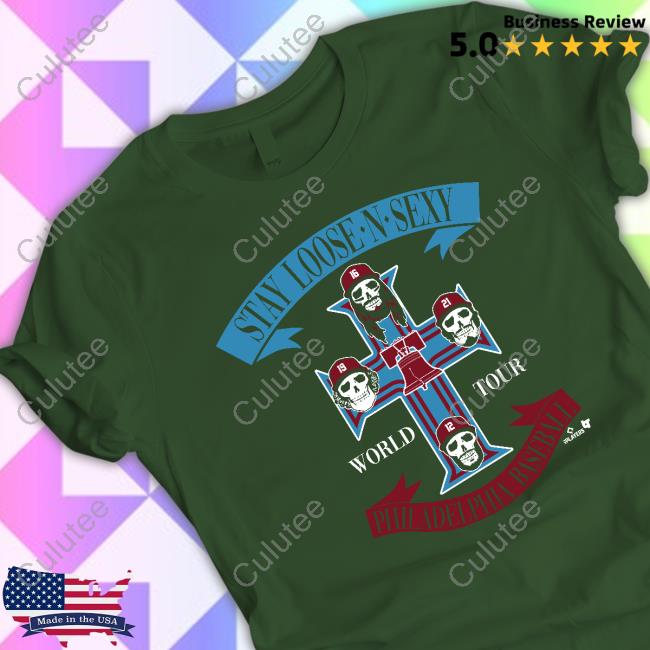 Brandon Marsh | Stay Loose N Sexy World Tour Philadelphia Baseball Pullover Shirt | BreakingT