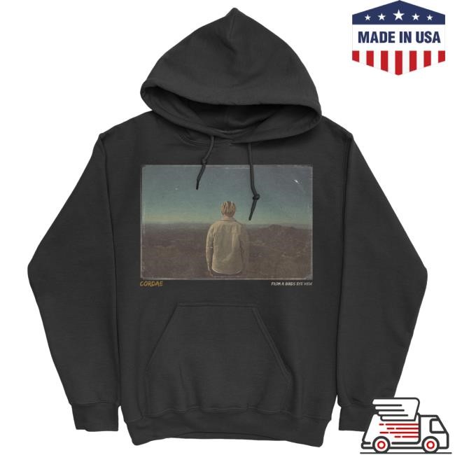 Cordae From A Birds Eye View Long Sleeve Hoodie CordaeMerch Shop