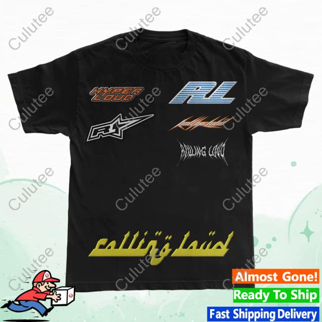 Official Rolling Loud Shop Merch Rl Super Moto World Tour Black Shirt 2023 Shoprollingloud