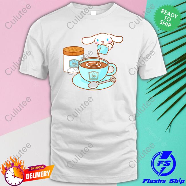 Official Sanrio Coffee Tee Shirt