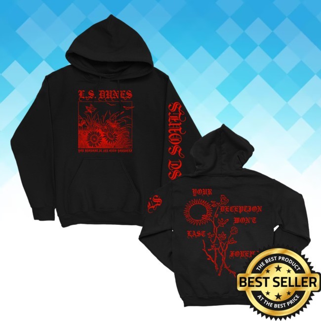 L.S. Dunes Flowers New Hoodie