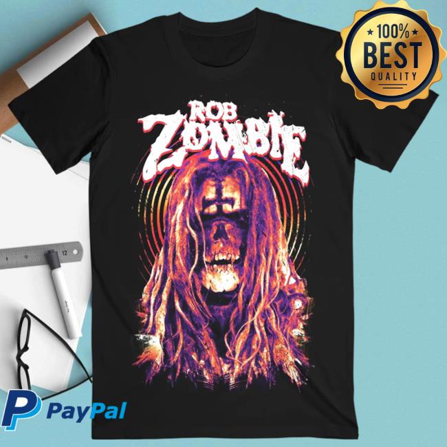 Rob Zombie Skull Hypnosis New Tee