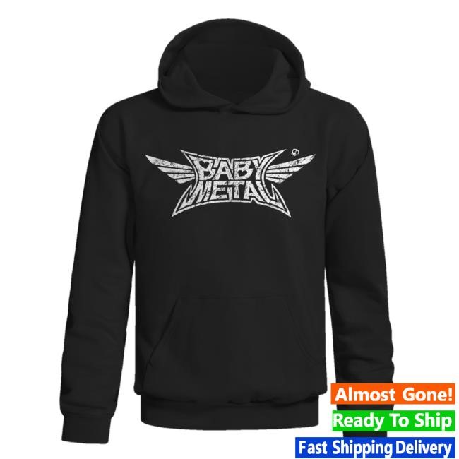 Babymetal Official Store Merch Crush Logo Hoodie New