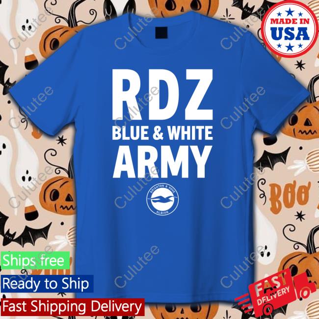 Official Rdz Blue & White Army T Shirt