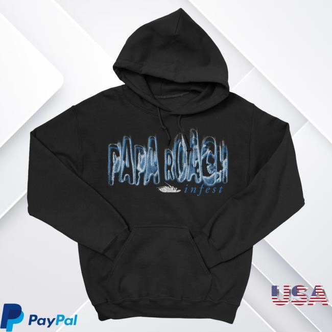Official Indie Merch Store Papa Roach "Blur" Attractive Hoodie IndieMerchStore Official