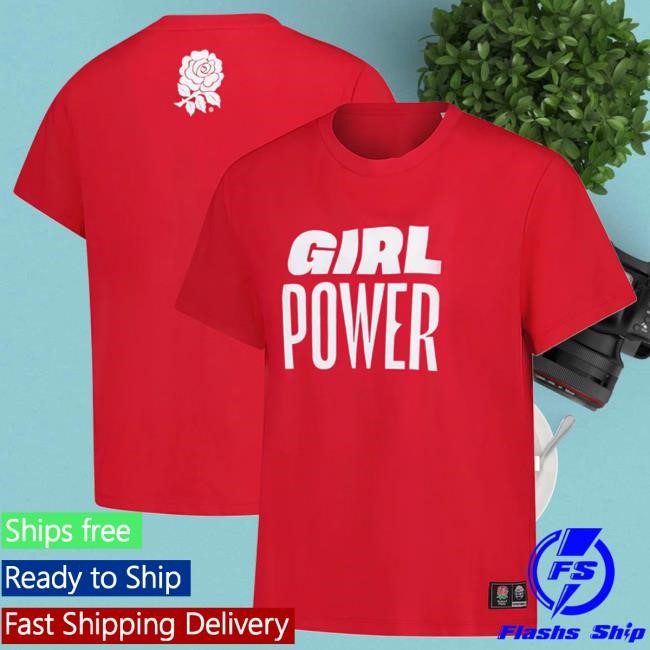 Official Spice Girls Merch Store Red Roses x Spice Girls Relaxed Red Tees