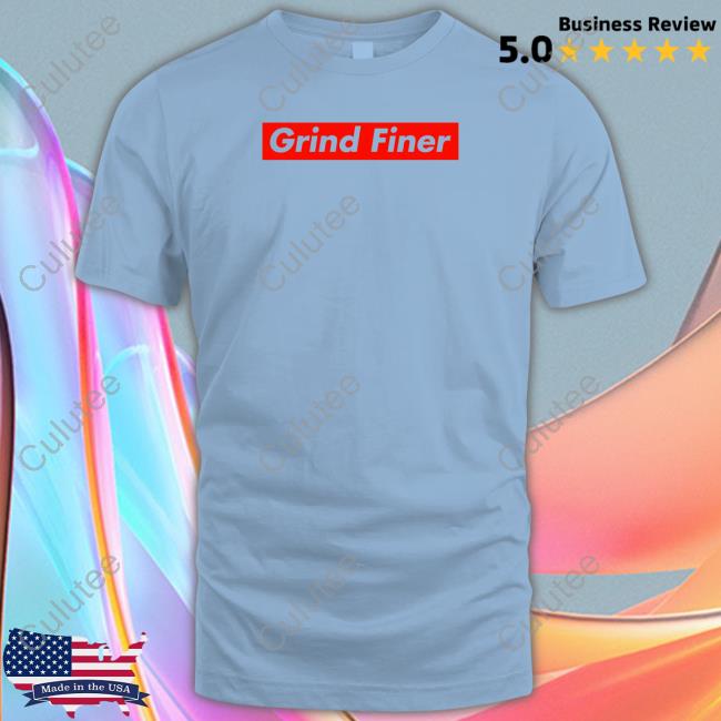 Grind Finer Tee New R Espresso