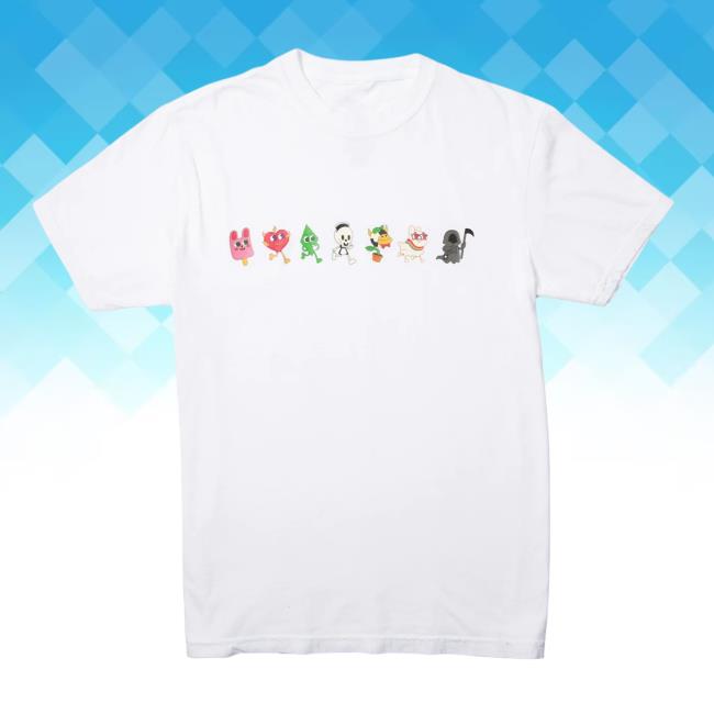 Official Shop The Sims Character Run Tee Shirt