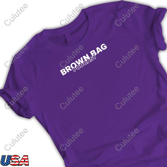 Brownbagpod Merch Brown Bag Logo Long Sleeve Shirt