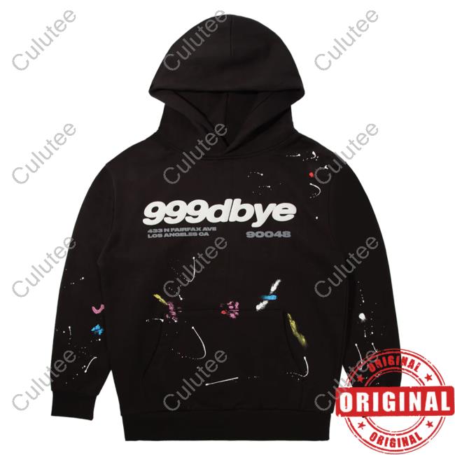 Official Juice Wrld 999Club Clothing Merch Store Shop 999Dbye 999D Riddance Pullover Sweatshirt