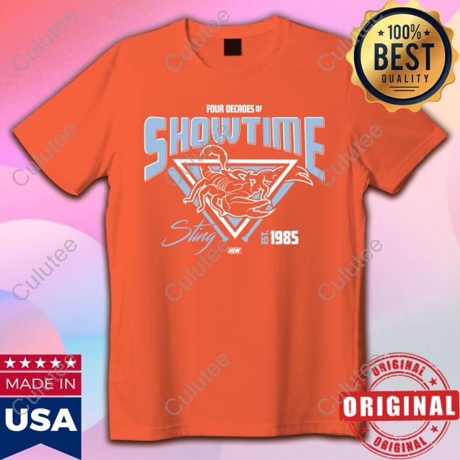 Shopaew Merch Official Four Decades Of Showtime! Sting Est.1985 Cap