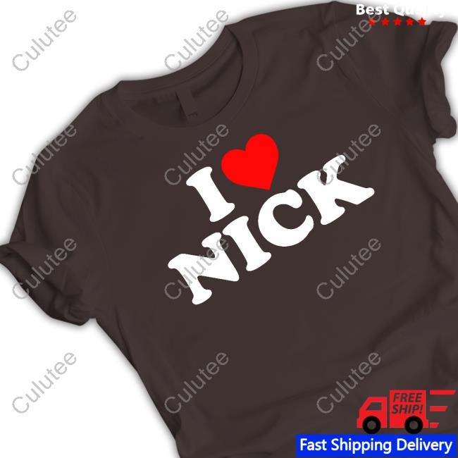 Official I Love Nick T Shirts