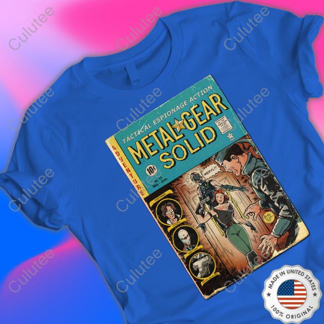 David Hayter Metal Gear Solid Comic Book Covers T Shirts