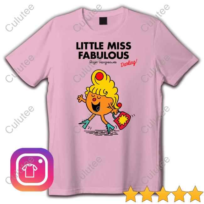 Amada Holden Little Miss Fabulous Sweatshirt Comic ReLief Red Nose Day