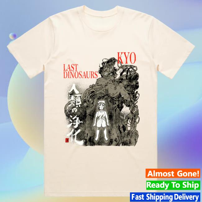 Official Last Dinosaurs / KYO Ecru Popover Shirt