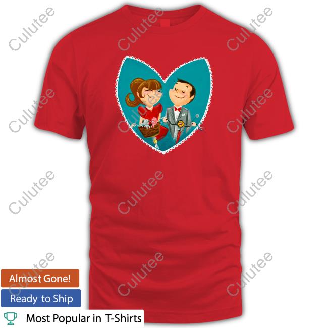 Official Pee Wee Herman Valentines Tee
