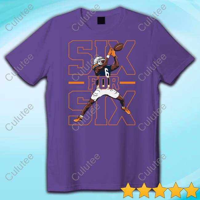 Official Barstool Sports Barstool Athletes Ja’Varrius Johnson Six For Six Long Sleeve Tee