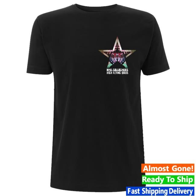 Noel Gallagher's High Flying Birds Official Store - Noel Gallagher's High Flying Birds - Black Star Dancing New Shirt