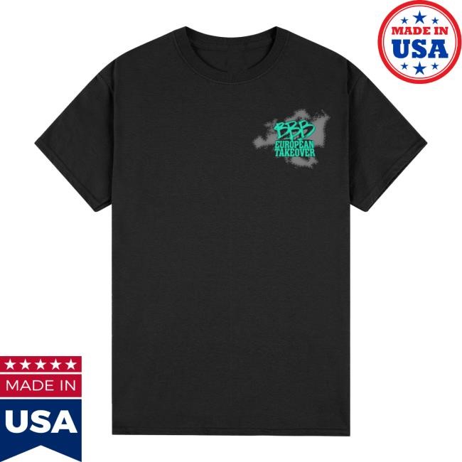 Bbb - European Takeover Leg 2 Classic T Shirt - Triple B Records