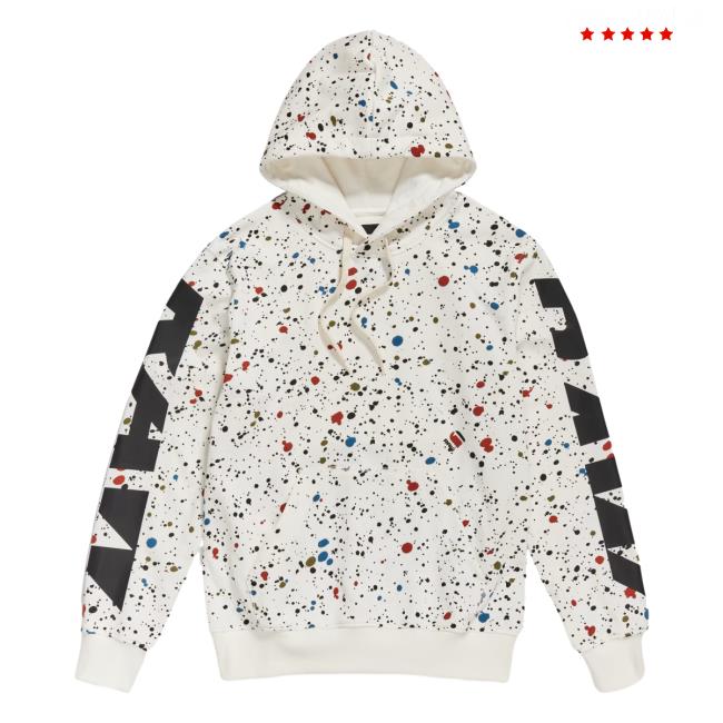 Official G Star Raw Clothing Store Shop Splatter Sleeve Graphic Aop Sweatshirts Milk Splatter Multi Spots All Over Print Shamrock Gstar