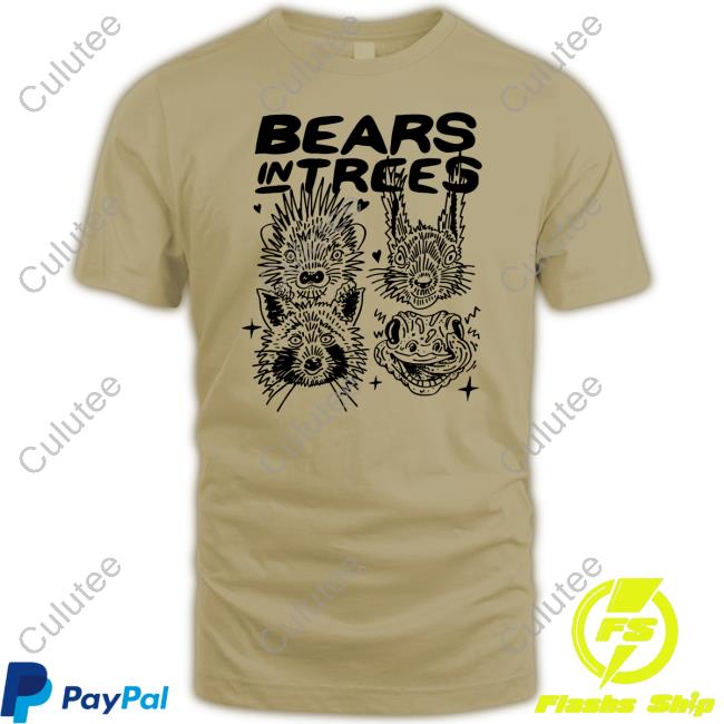 Official Bears In Trees Animals Tees